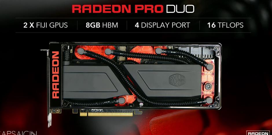 AMD launches Radeon PRO DUO