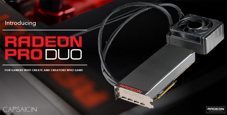 AMD launches Radeon PRO DUO